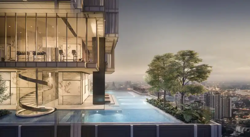 Trang Chủ private sky villa capital square 222